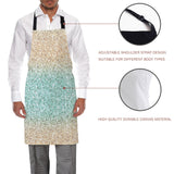 Gradient Stripe Personalized Canvas Apron - LeobonZone
