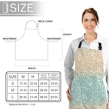 Gradient Stripe Personalized Canvas Apron - LeobonZone