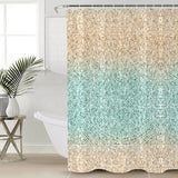 Gradient Stripe Waterproof Durable Shower Curtain - LeobonZone