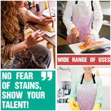 Pink Gradual Lace Personalized Canvas Apron - LeobonZone