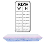 Blue Gradual Lace Sharp Angle Rectangle Tablecloth - LeobonZone
