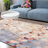 Beautiful Flowers Sponge Rillet Rubber Rugs - LeobonZone