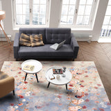 Beautiful Flowers Right Angle Felt Rugs - LeobonZone