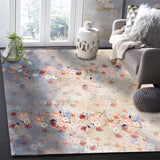 Beautiful Flowers Right Angle Felt Rugs - LeobonZone