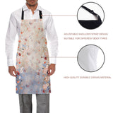 Beautiful Flowers Personalized Canvas Apron - LeobonZone