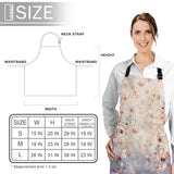 Beautiful Flowers Personalized Canvas Apron - LeobonZone