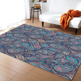 Traditional Pattern Right Angle Felt Rugs - LeobonZone