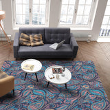 Traditional Pattern Right Angle Felt Rugs - LeobonZone