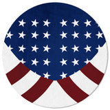 Flag of the United States Circular Felt Rugs - LeobonZone