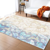 Beautiful Butterfly Right Angle Felt Rugs - LeobonZone