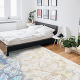 Beautiful Butterfly Right Angle Felt Rugs - LeobonZone