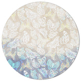 Beautiful Butterfly Circular Felt Rugs - LeobonZone