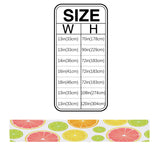 Summer style of grape fruit Table Runner Place Mats - LeobonZone