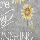 Marble Texture Sunflower Combination Leather Doormat - LeobonZone