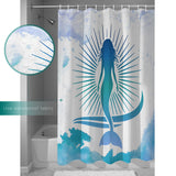 Summer sea Mermaid DURABLE SHOWER CURTAIN - LeobonZone