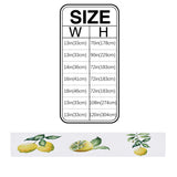 Summer fruit lemon multi Table Runner Place Mats - LeobonZone