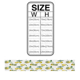 Lemon fruit in summer Table Runner Place Mats - LeobonZone