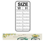 Farm fruit summer bike Table Runner Place Mats - LeobonZone