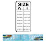 Summer surfing board Table Runner Place Mats - LeobonZone