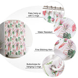 Summer style protea flowers DURABLE SHOWER CURTAIN - LeobonZone