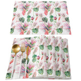 Summer style protea flowers Personalized Table Placemats - LeobonZone