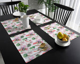 Summer style protea flowers Personalized Table Placemats - LeobonZone