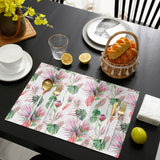 Summer style protea flowers Personalized Table Placemats - LeobonZone