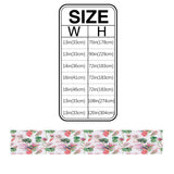 Summer style protea flowers Table Runner Place Mats - LeobonZone