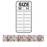 Summer style multi protea flowers Table Runner Place Mats - LeobonZone