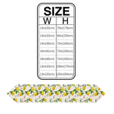 Lemon fruit summer Sharp Angle Table Runner Place Mats - LeobonZone