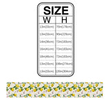 Lemon fruit summer Table Runner Place Mats - LeobonZone