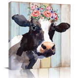 Cattle ranch american pastoral style Canvas painting - LeobonZone
