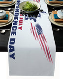 Date of Independence Day Statue of Liberty Table Runner Place Mats