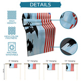 Independence day victory cheers soldiers Table Runner Place Mats - LeobonZone