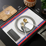 Pentagram goddess of Liberty Personalized Table Placemats - LeobonZone