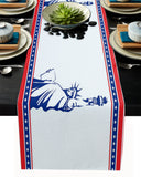 Pentagram goddess of Liberty Table Runner Place Mats