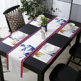 Pentagram goddess of Liberty Table Flag And Table Mat Suit