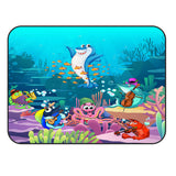 Ocean Cartoon Concert Sponge Rillet Rubber Rugs - LeobonZone