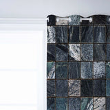 Ceramic tile marble texture window curtains - LeobonZone