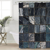 Ceramic tile marble texture Waterproof Durable Shower Curtain - LeobonZone