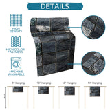 Ceramic tile marble texture Table Runner Place Mats - LeobonZone