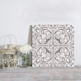 Bohemian tiles ethnic retro Canvas painting - LeobonZone