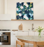 Forest plant leaves flowers Canvas painting - LeobonZone