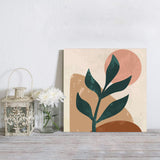 Abstract art tropical plants Canvas painting - LeobonZone