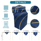 Marbling Abstract blue background Table Runner Place Mats Sharp Angle - LeobonZone