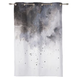 Black Marble light color pattern stone window curtains - LeobonZone