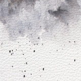 Black Marble light color pattern stone Leather Doormat - LeobonZone