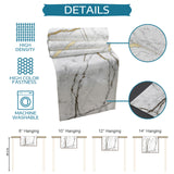 Grey Marble line texture Table Runner Place Mats - LeobonZone