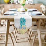 Summer fruit pineapple Sharp Angle Table Runner Place Mats - LeobonZone